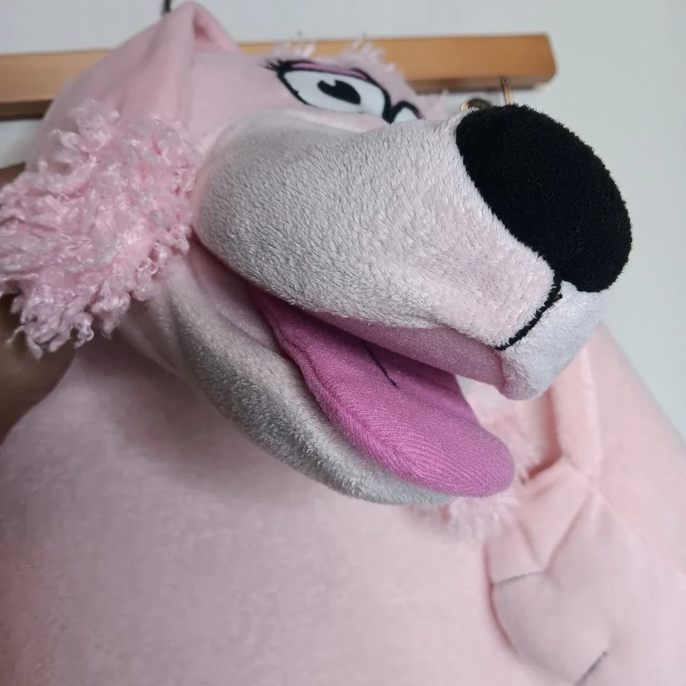 Cuddle Uppets Pink Plush Poodle Puppet Blanket Jay @ Play Snuggle Buddy Lovey